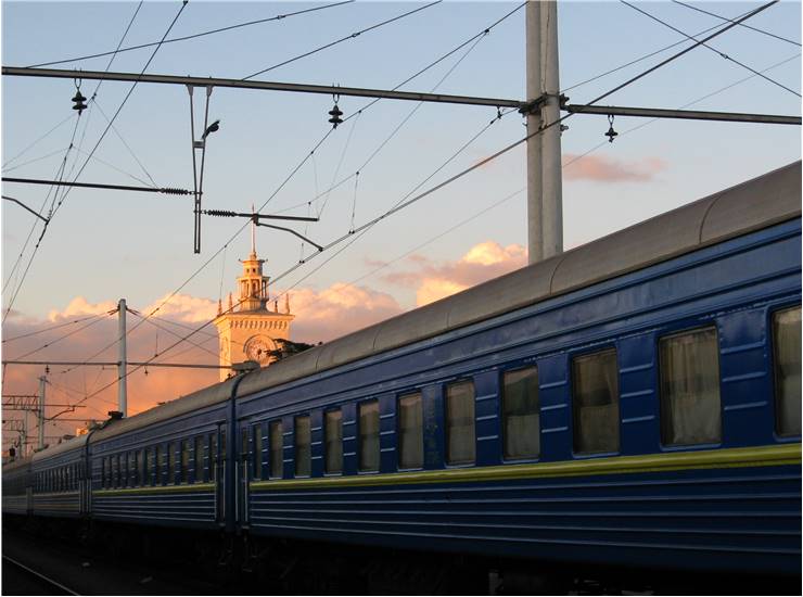Modern Train Station
